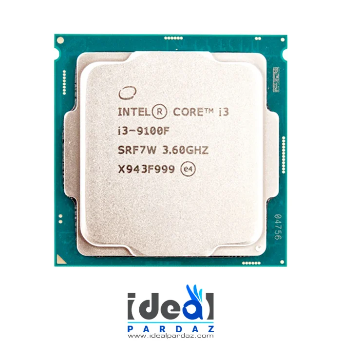 پردازنده (سی پی یو) اینتل CPU INTEL CORE i3-9100F