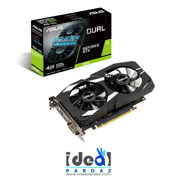 بررسی و معرفی کارت گرافیک ایسوس ASUS Dual GeForce GTX 1650 4GB
