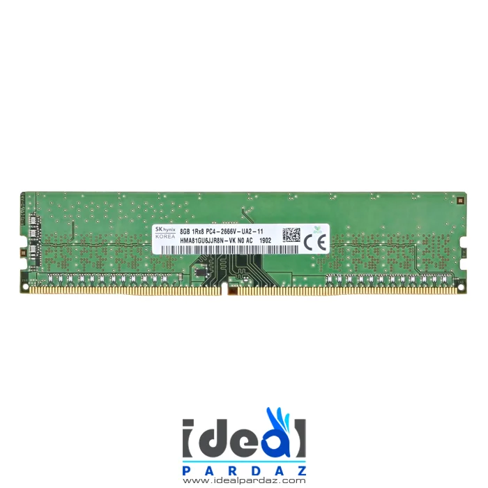 رم دسکتاپ اس‌کی‌هاینیکس 8 گیگابایت SK-HYNIX 8GB DDR4 2666