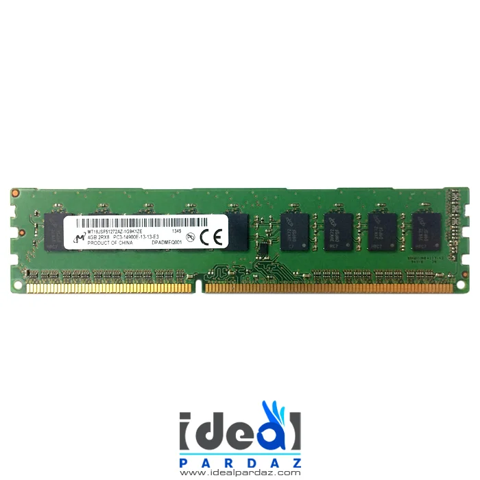 رم دسکتاپ میکرون 4 گیگابایت MICRON DDR3 4GB 1600