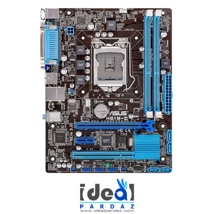 قیمت و خرید مادربرد ایسوس ASUS H61M-C DDR3