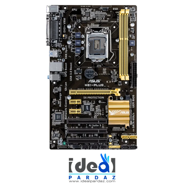 مادربرد ایسوس ASUS H81 PLUS DDR3