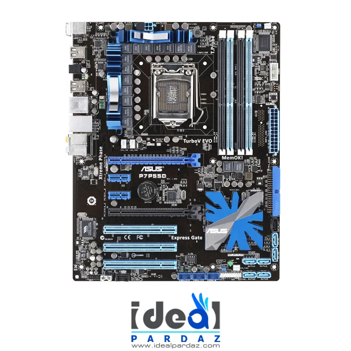 قیمت و خرید مادربرد ایسوس ASUS P7P55D Deluxe DDR3