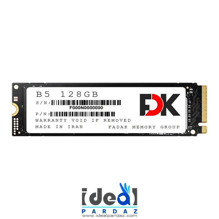 قیمت و خرید اس‌اس‌دی 128 گیگابایت فدک SSD 128GB FDK M.2
